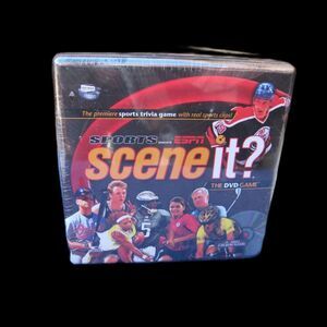 Scene It Sports Powered By ESPN Edition DVD Game New Sealed In Collectible Tin!